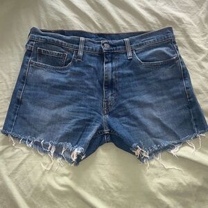 Levi's Classic Blue Jean Shorts